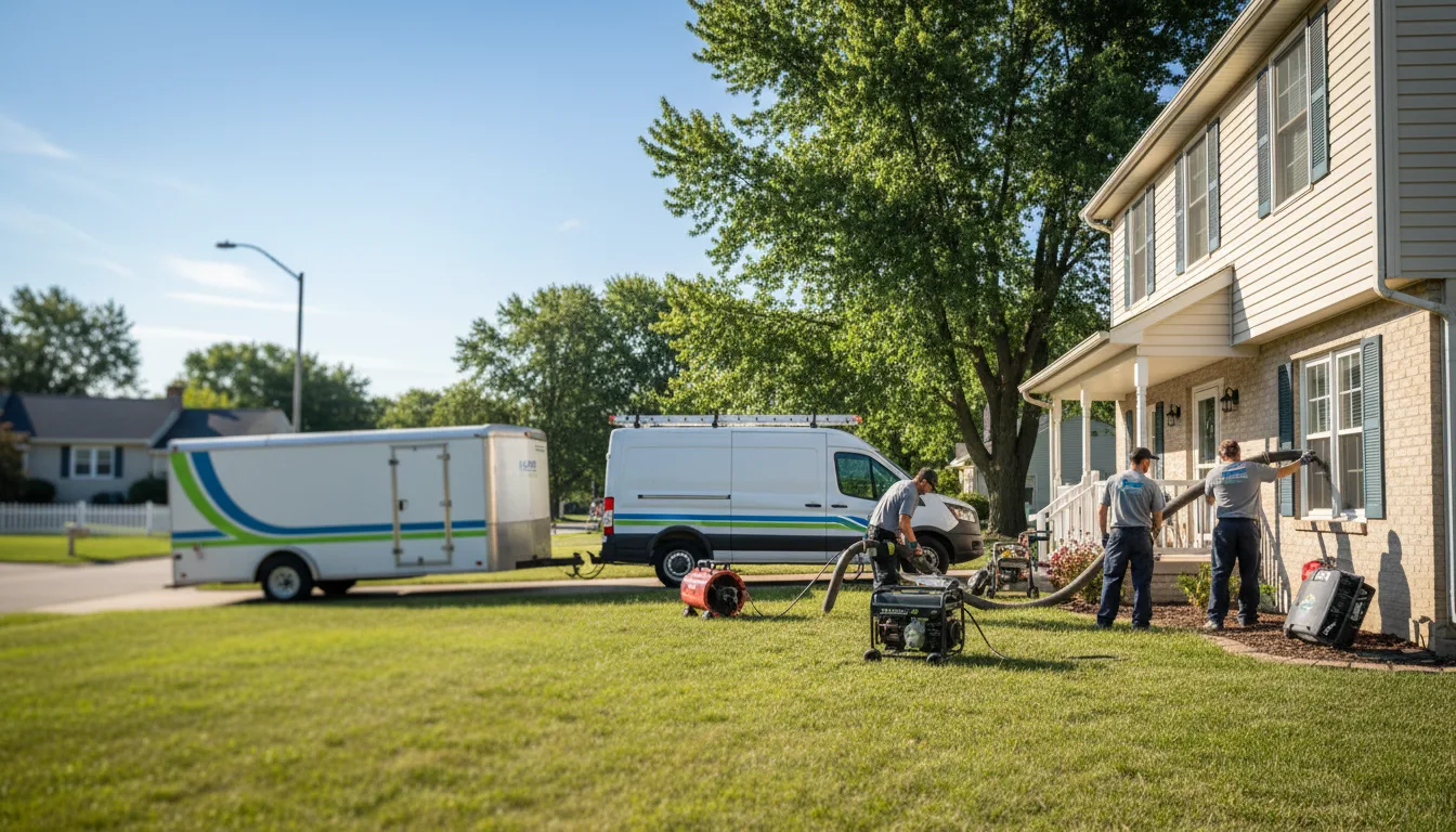 Flooded Basement Restoration And Cleanup With Repair in Murray, NE near me